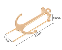 Load image into Gallery viewer, Anchor Bookmark - Creative Metal Page Holder for Students Teachers Graduation Gifts School Office Supplies