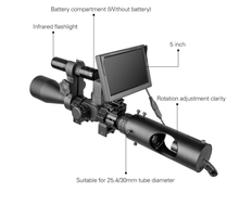 Load image into Gallery viewer, Clear Vision Scope - 850nm Infrared LED IR Night Vision Riflescope Hunting Scopes Optics Sight Waterproof Hunting Camera Hunting Wildlife Night Vision