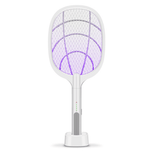 Load image into Gallery viewer, Bug Swatter - 3000V Electric Insect Racket Zapper USB 1200mAh Rechargeable Mosquito Kill Fly Bug Killer Trap
