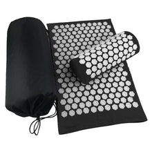 Load image into Gallery viewer, Acupressure Therapy Combo - Massager Cushion Massage Yoga Mat Relieve Stress Back Body Pain Spike
