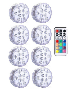 LEDFantasy - Change Any Backyard From 'Meh' To 'Wow' - IP68 Waterproof 16 Color Submersible LED Lights