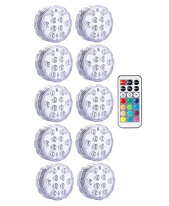 LEDFantasy - Change Any Backyard From 'Meh' To 'Wow' - IP68 Waterproof 16 Color Submersible LED Lights