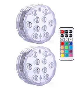 LEDFantasy - Change Any Backyard From 'Meh' To 'Wow' - IP68 Waterproof 16 Color Submersible LED Lights