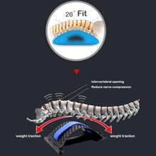 Load image into Gallery viewer, BACKRIGHT LUMBAR RELIEF BACK STRETCHER - Back Stretch Equipment Massager Magic Stretcher Fitness Lumbar Support Relaxation Spine Pain Relief Corrector Health Care
